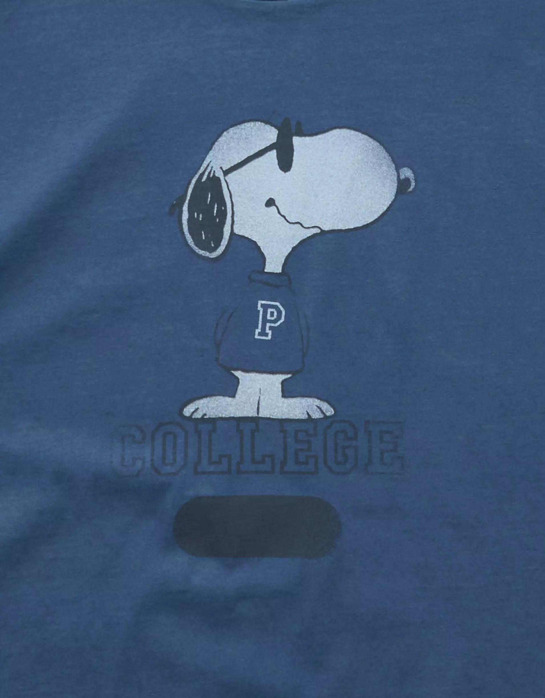 AE Boxy Snoopy Graphic T-Shirt Product Image