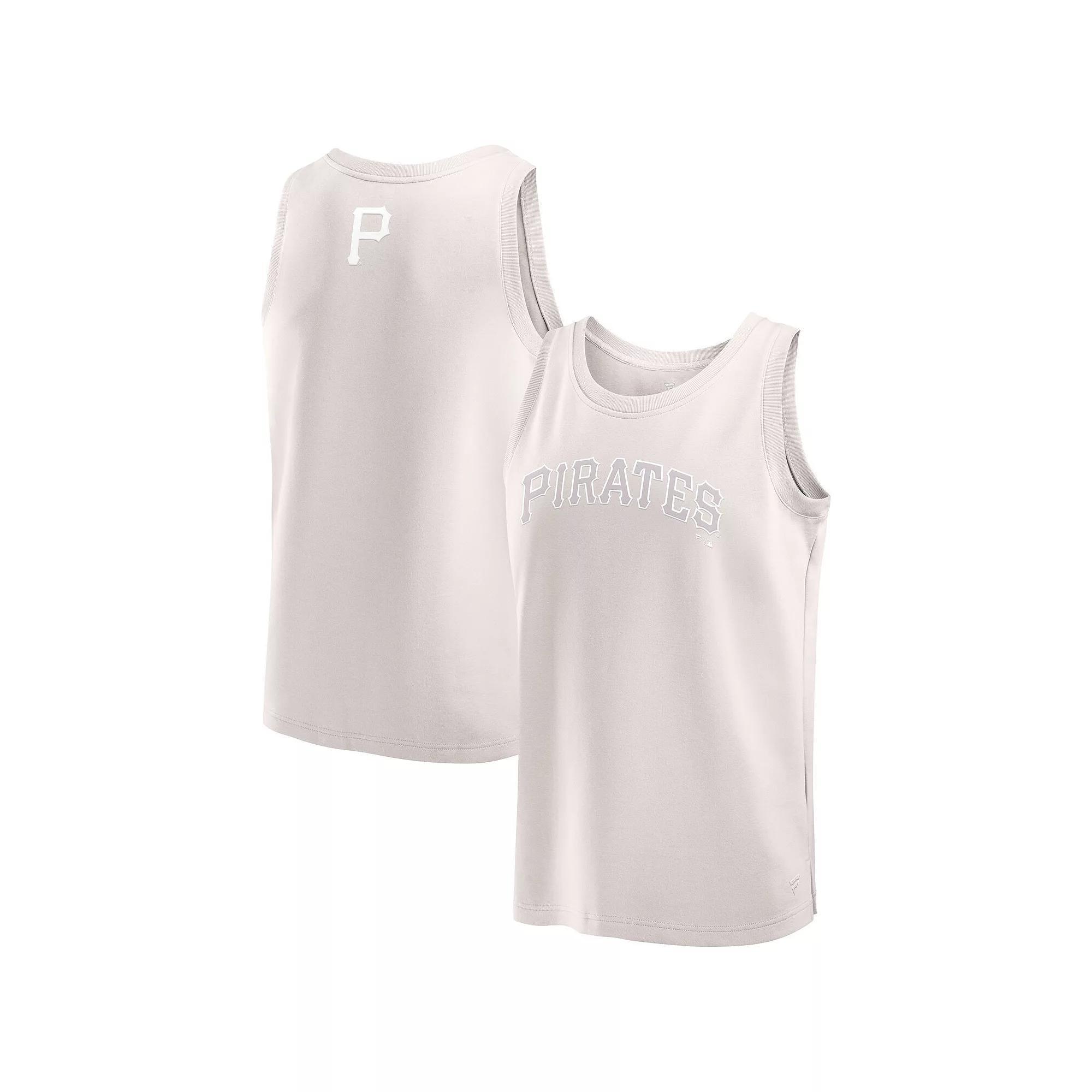 Men's Fanatics Cream Buffalo Bills Elements Tank Top, Size: 3XL, Beige Product Image