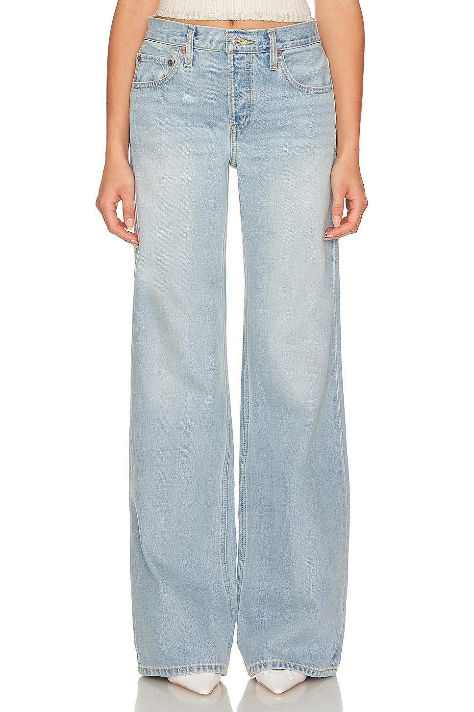 Mid Rise Wide Leg RE/DONE Product Image