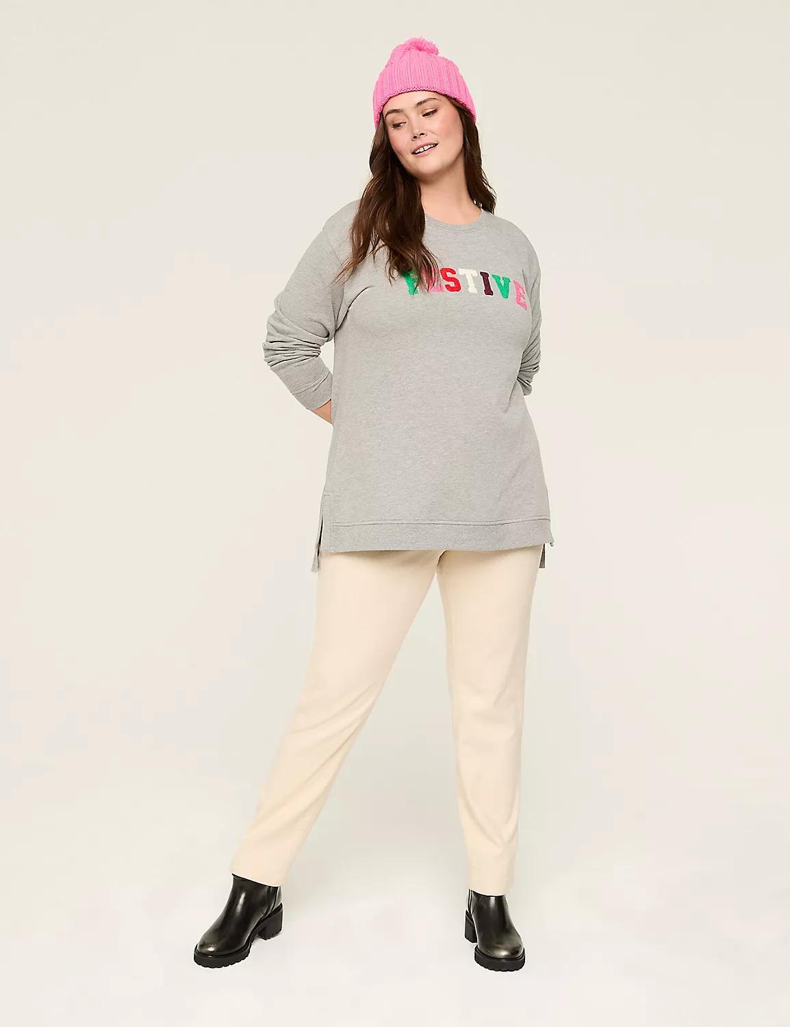 Festive Graphic Sweatshirt Product Image