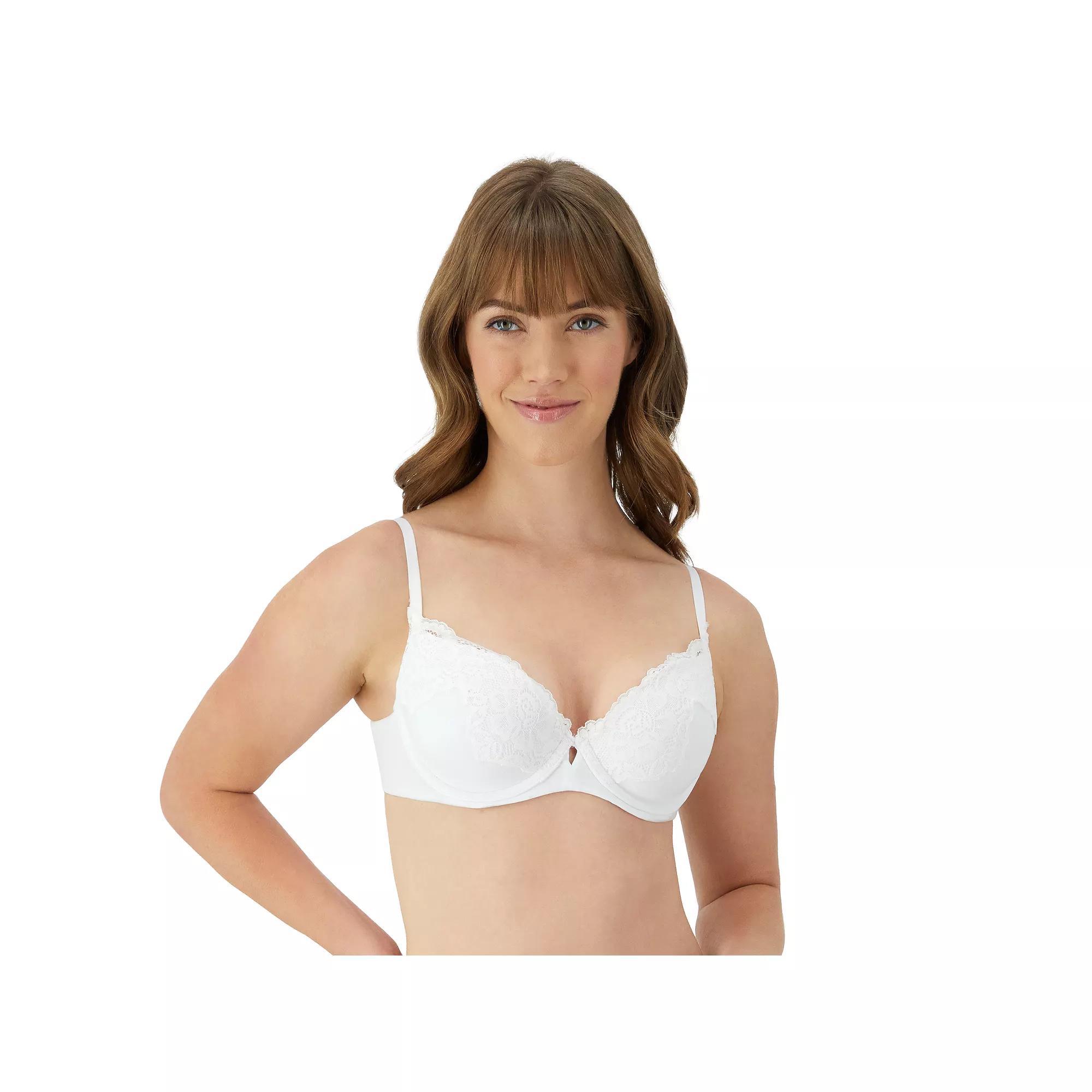Maidenform® Comfort Devotion Your Lift™ Underwire Bra DM1195, Women's, Size: 38 D, White Product Image