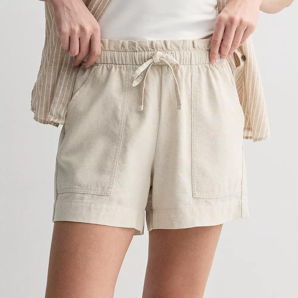 Women's Sonoma Goods For Life® Femme Shorts, Size: XL, Odell Beige Product Image