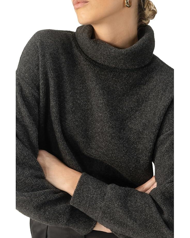 Sporty Stripe Mock Sweater Product Image