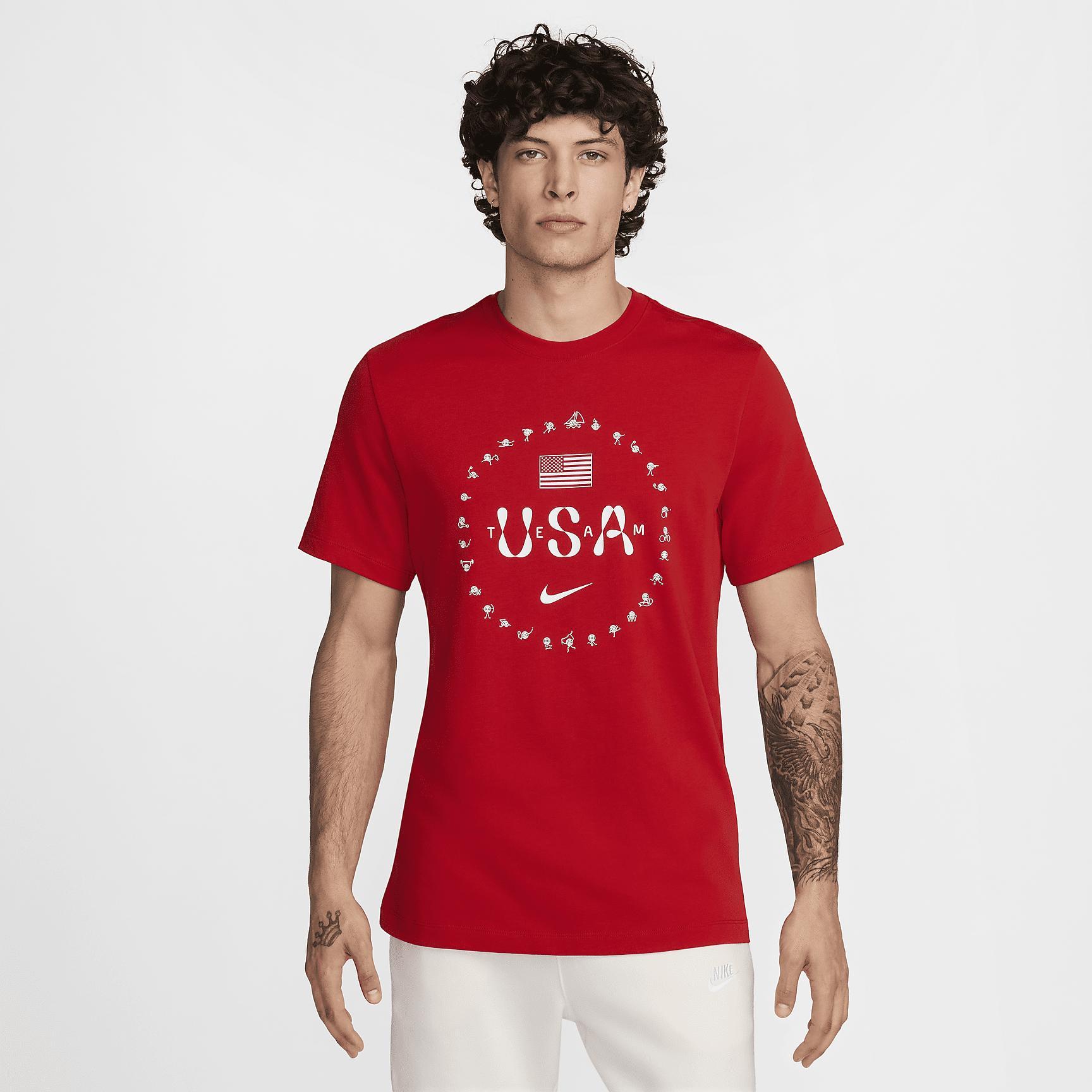 USA Premium Essential Icon Men's Nike T-Shirt Product Image