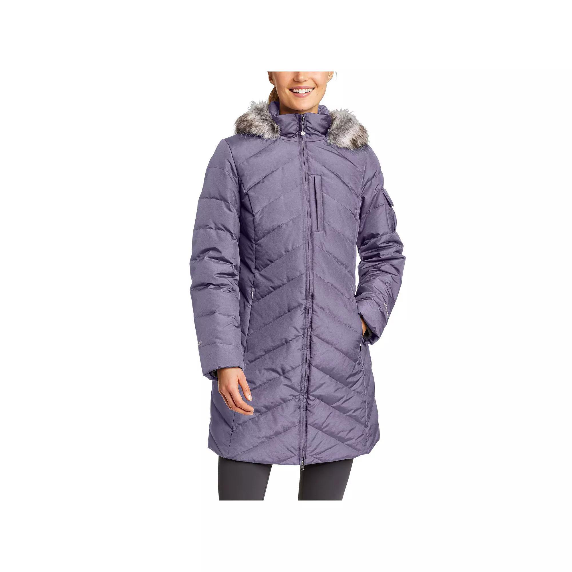 Women's Eddie Bauer Crystal Ridge Down Parka Jacket, Size: Large, Blue Product Image