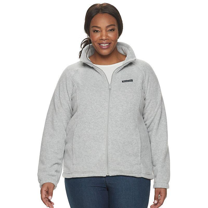 Womens Columbia Benton Springs Zip-Front Fleece Jacket Columbia Blue Product Image