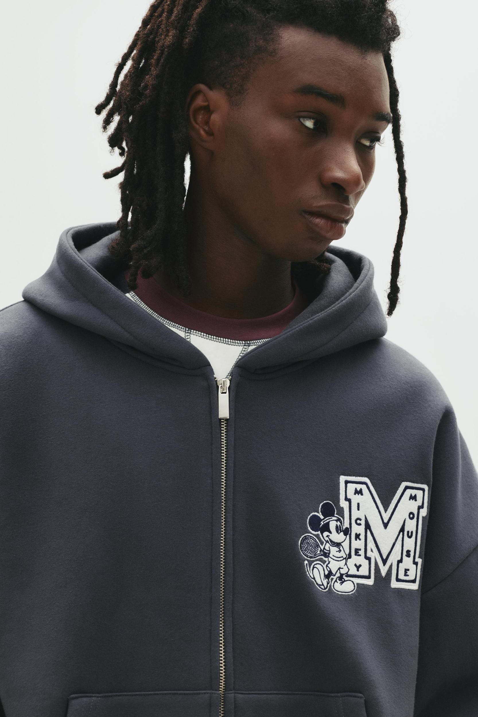 Mickey Mouse zipper hoodie Product Image