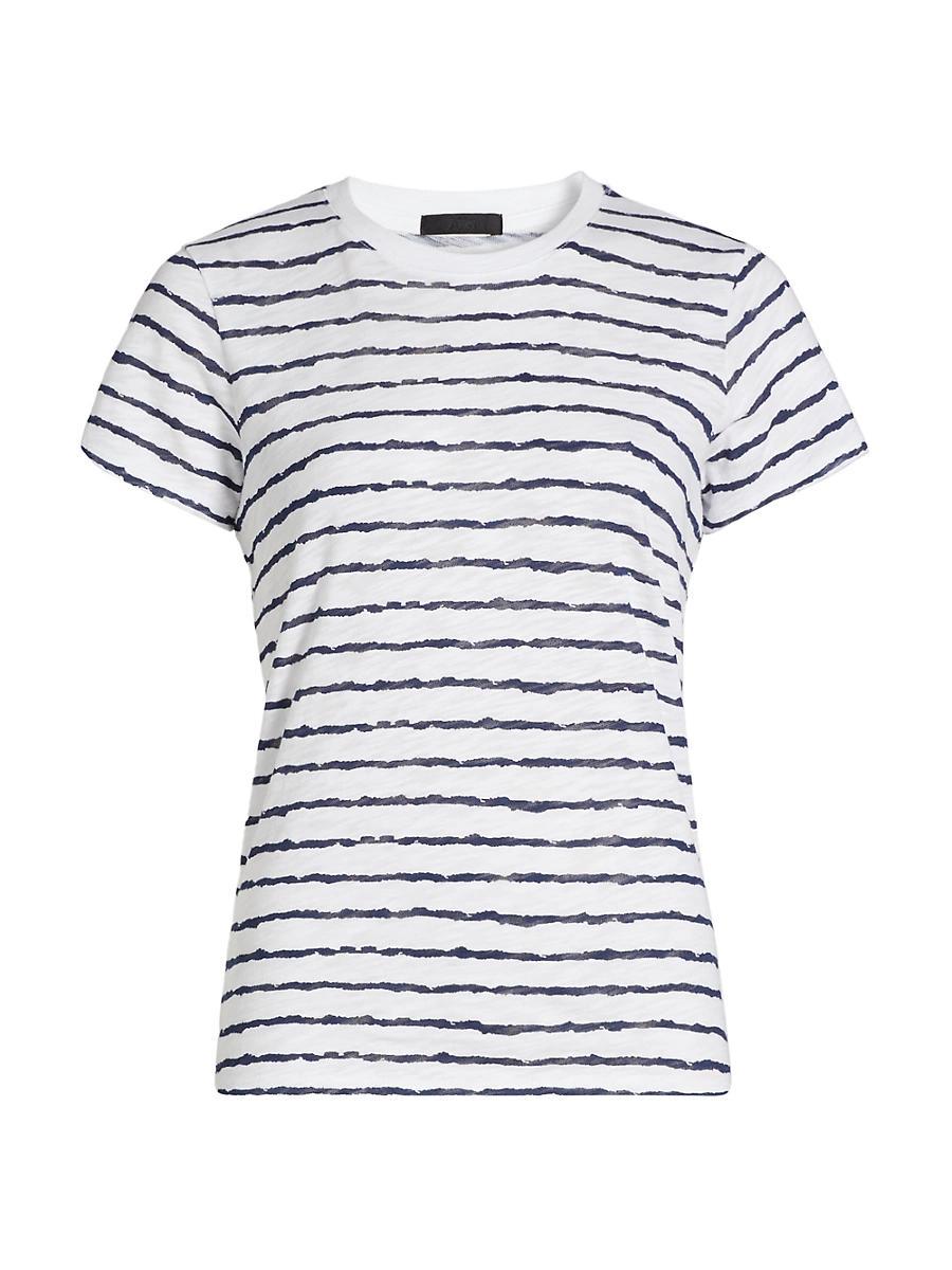 Womens Striped School Boy T-Shirt Product Image