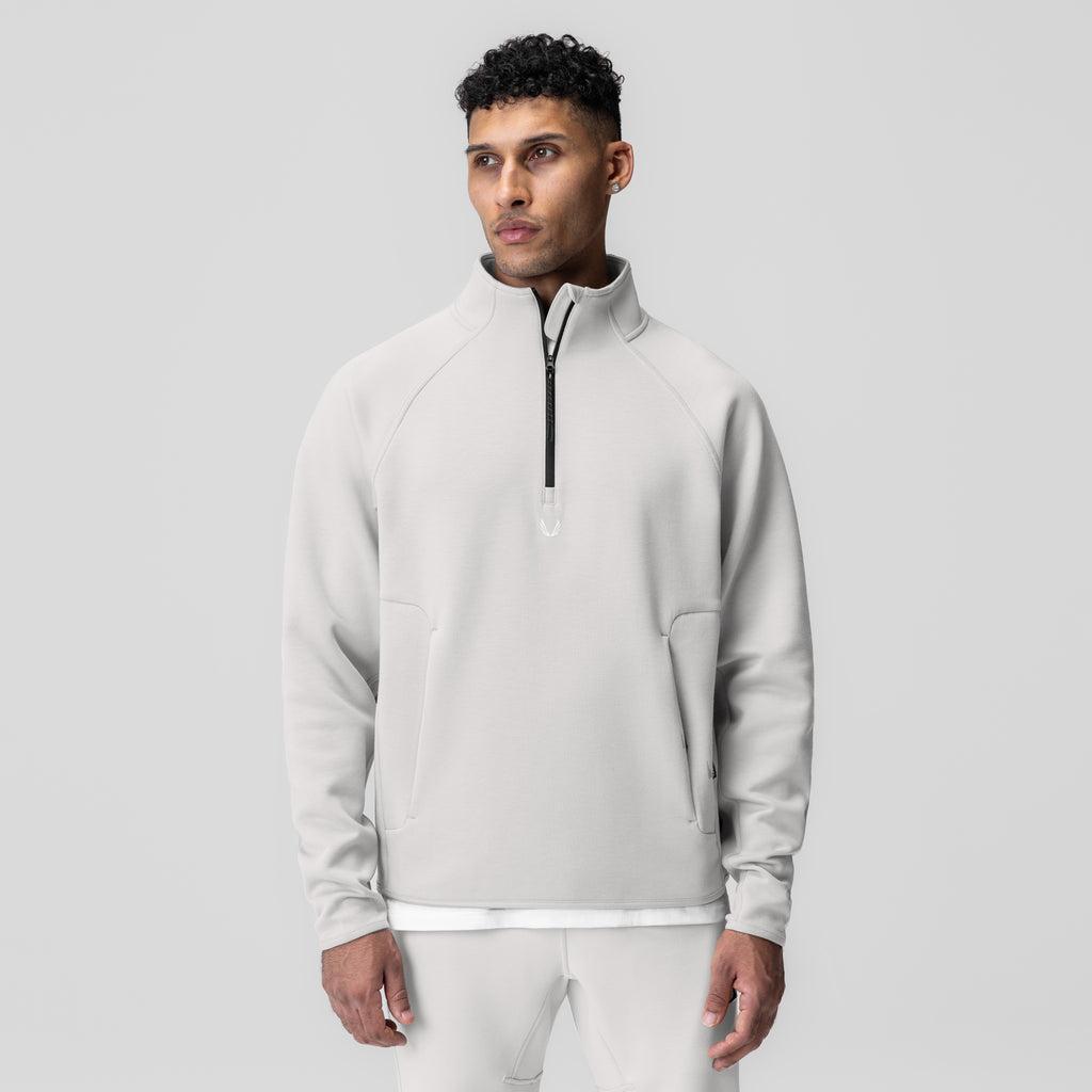 1021. Dri-Core™ Quarter Zip - Light Grey Product Image