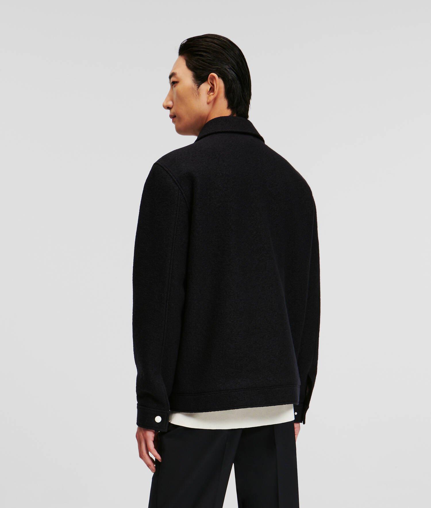 KARL ESSENTIALS BOUCLÉ JACKET Product Image