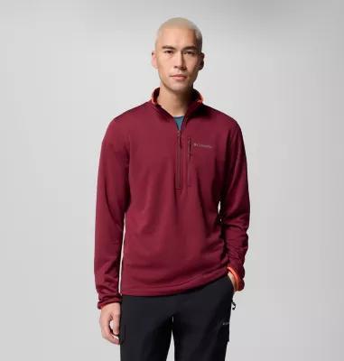 Columbia Men's Essential Hike Grid Fleece Half Zip Jacket- Product Image