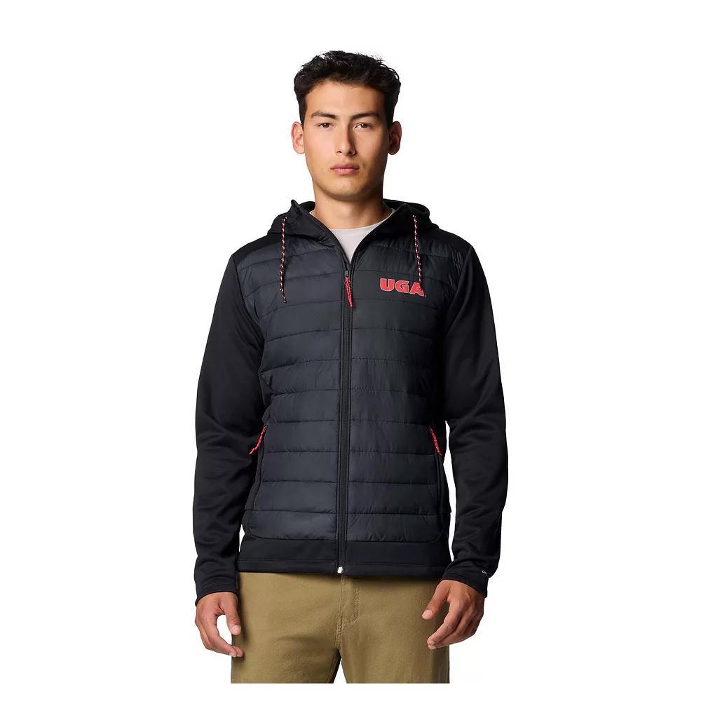 Men's Columbia  Black Georgia Bulldogs Out-Shield Hybrid Full-Zip Hoodie Jacket, Size: Medium Product Image