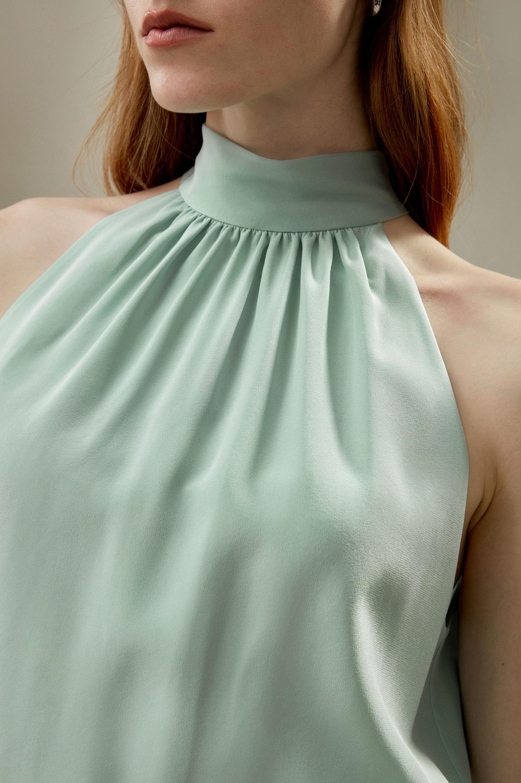 Yasmin Sleeveless Halter Top Product Image