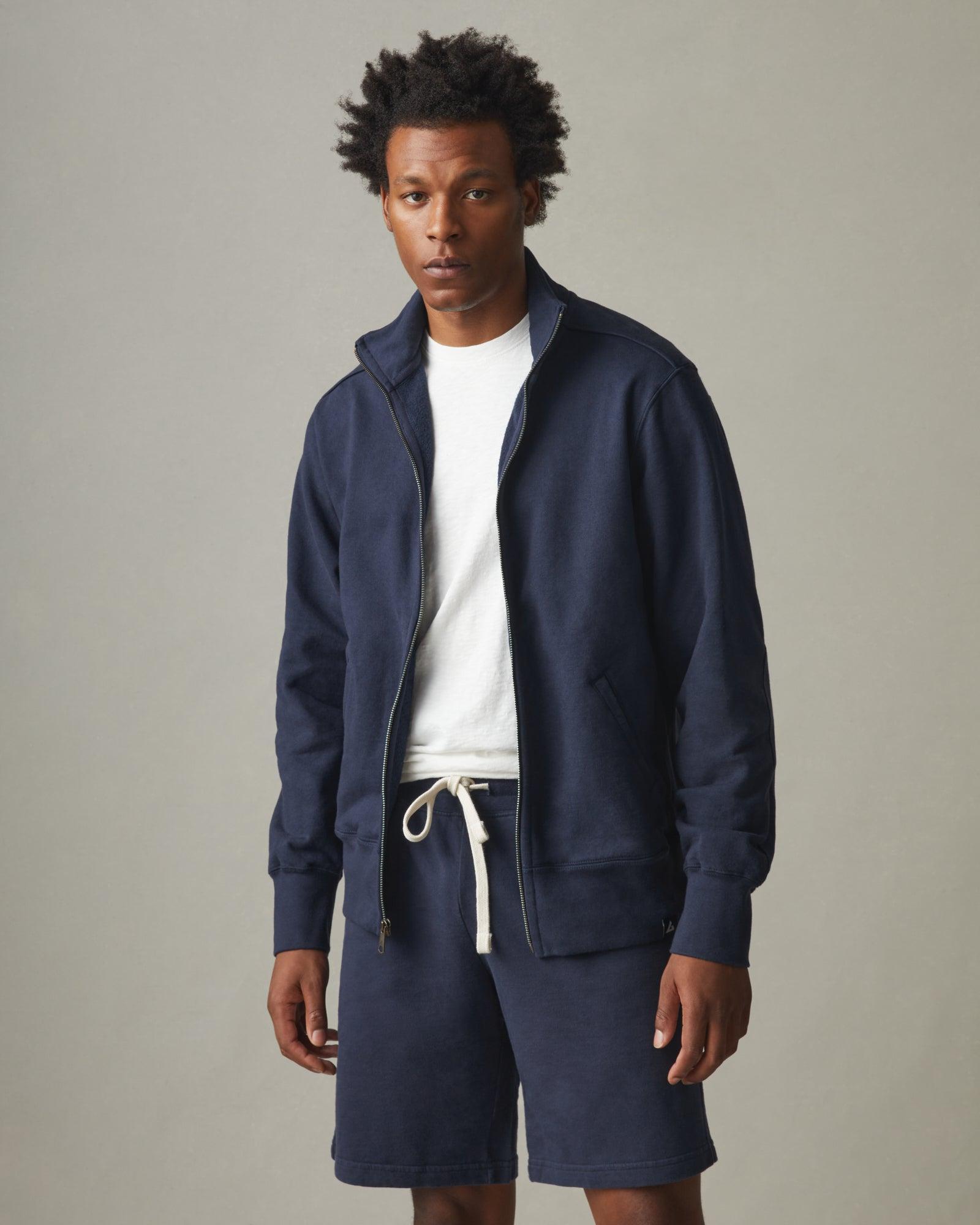 Men's Moto Full Zip Original - Oxford Blue Male Product Image