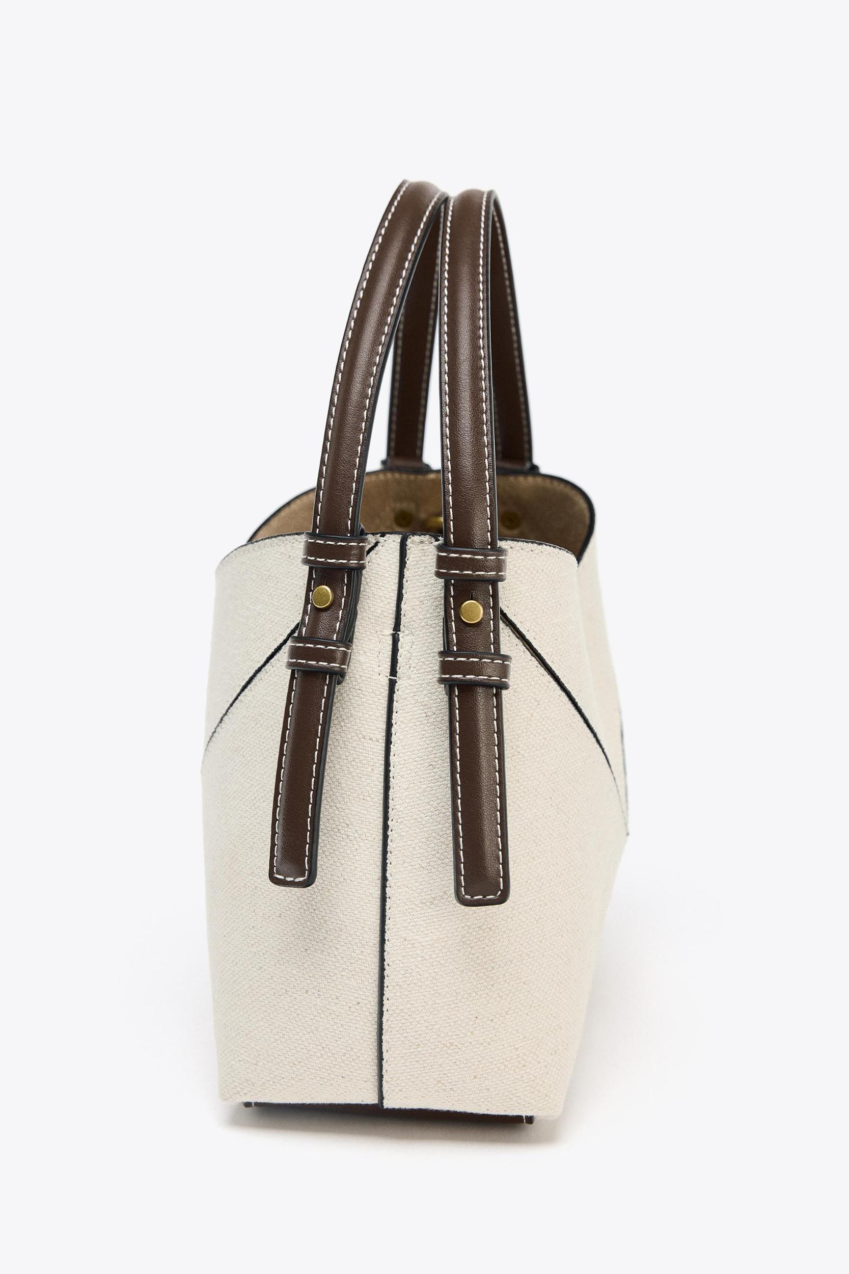 CONTRAST CANVAS MINI SHOPPER Product Image