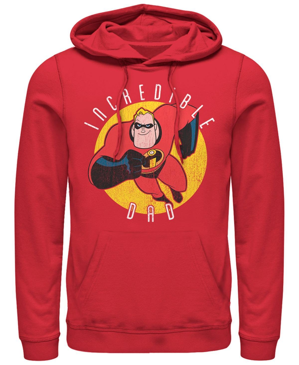Disney / Pixar's The Incredibles Mr. Incredible Men's Dad Hoodie, Size: XL, Black Product Image