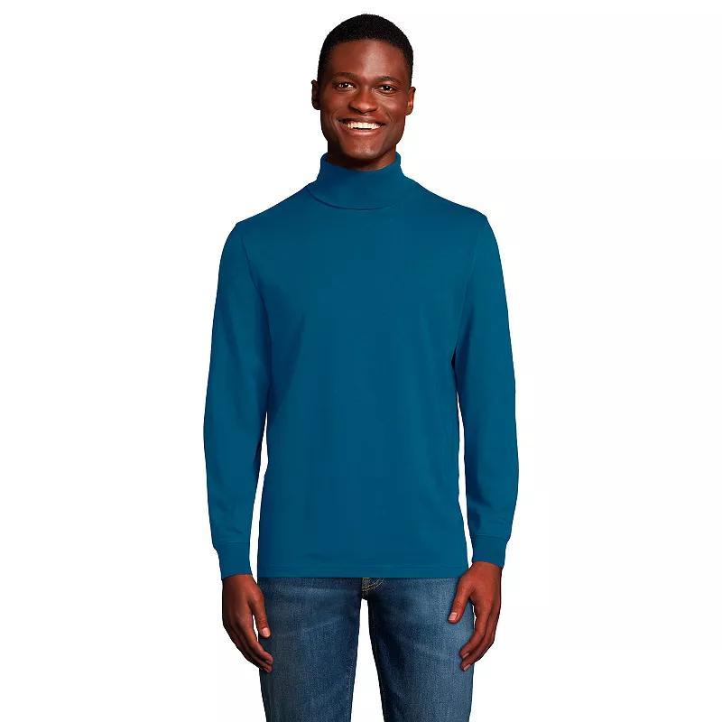 Big & Tall Lands End Super-T Turtleneck, Mens Product Image
