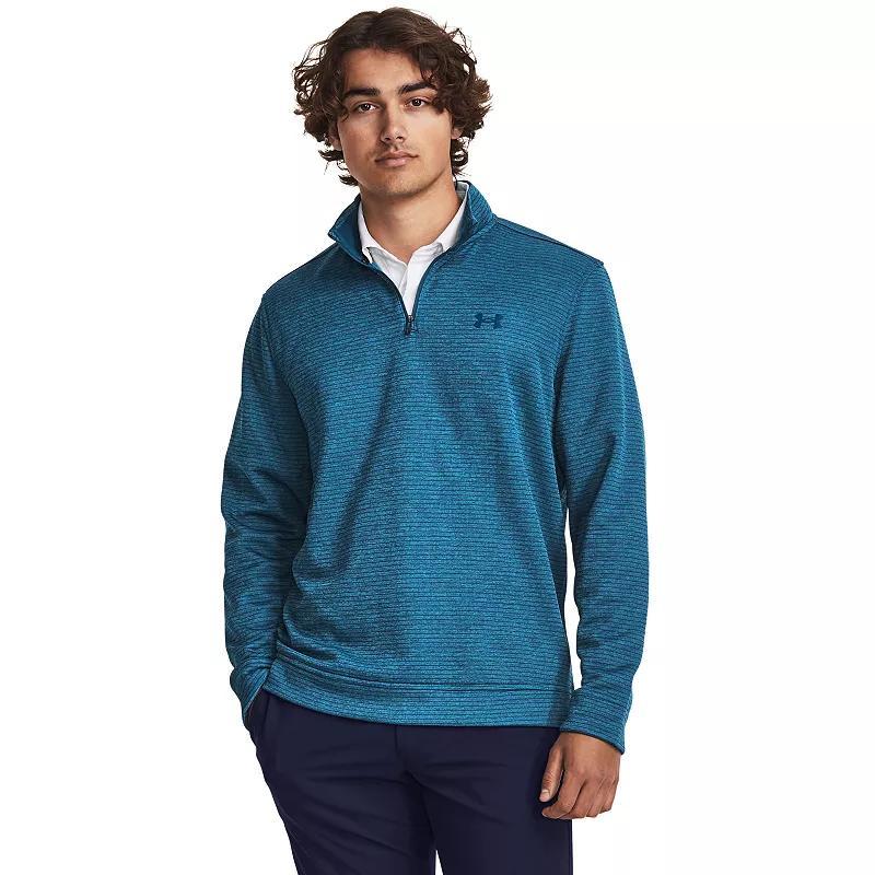 Big & Tall Under Armour Storm Quarter Zip Fleece, Men's, Size: 3XL Tall, Black Product Image