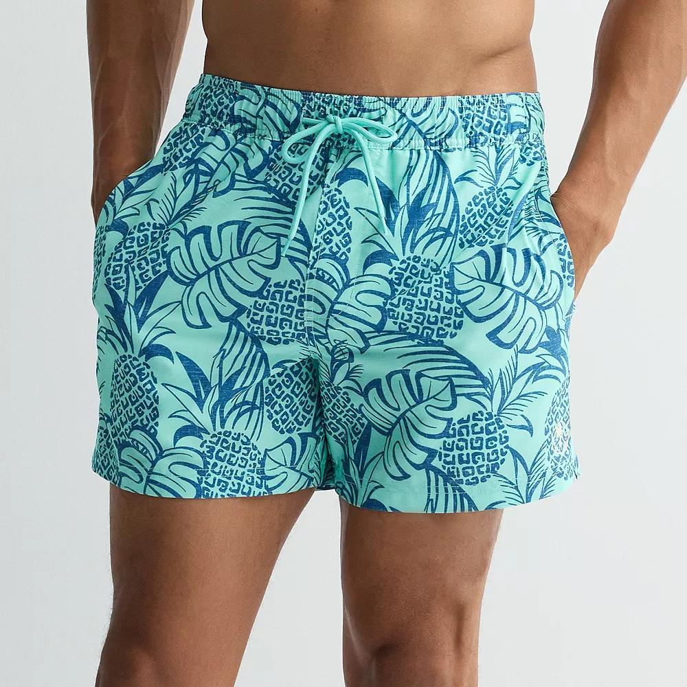 Men's Trinity Coast 5" Swim Trunks, Size: XL 5 INCH, Blue Blue Product Image