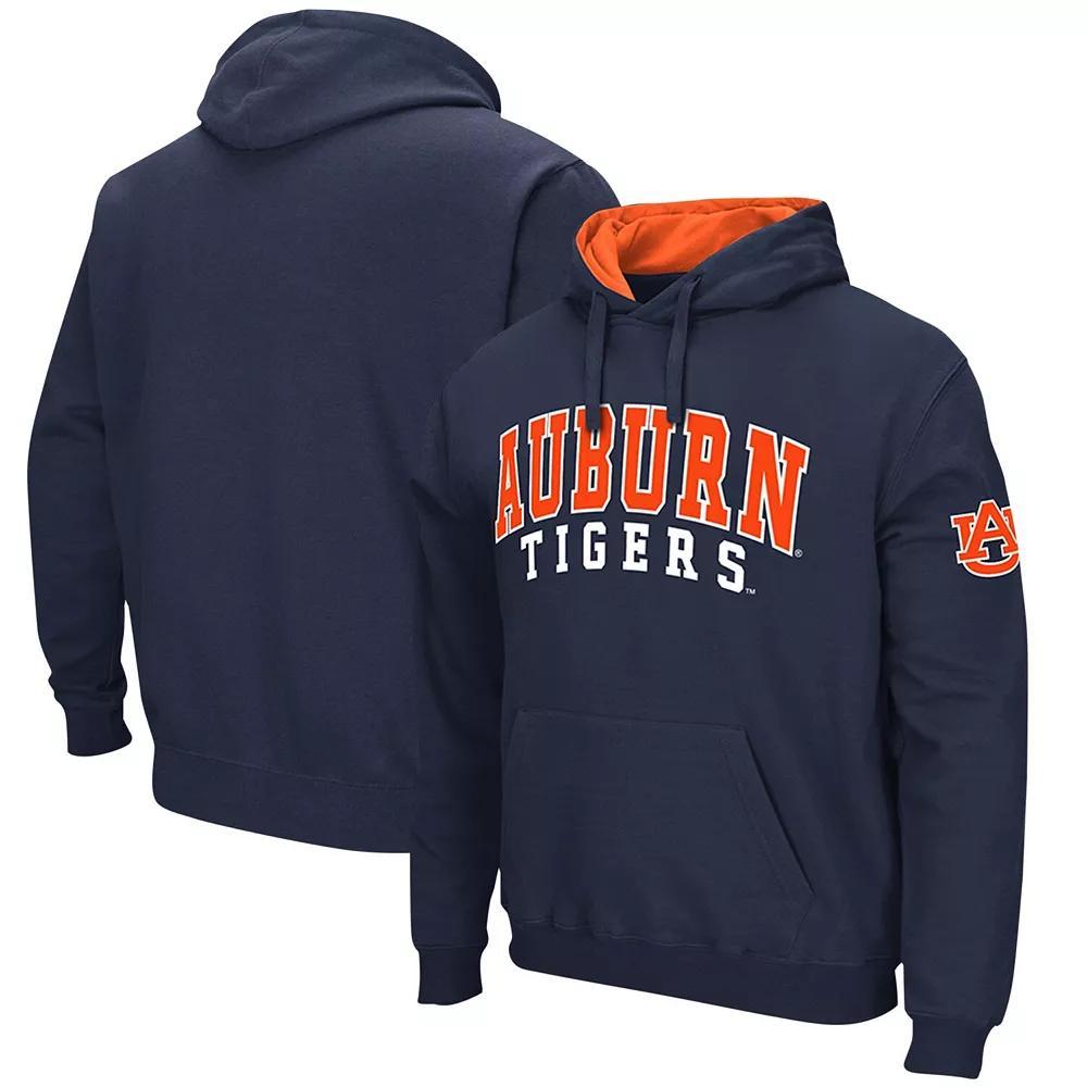Men's Colosseum Navy Auburn Tigers Double Arch Pullover Hoodie, Size: Small, Blue Product Image