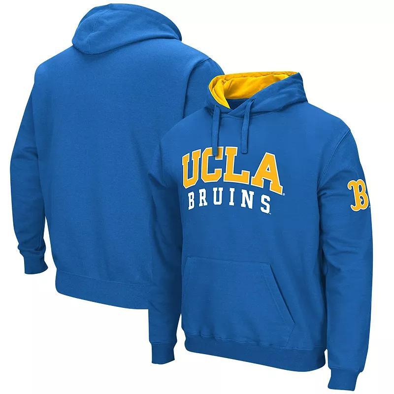 Men's Colosseum Blue UCLA Bruins Double Arch Pullover Hoodie, Size: XL Product Image