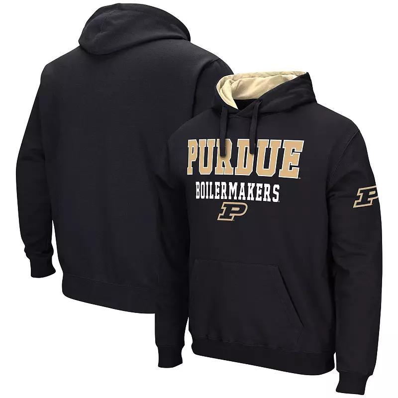 Men's Colosseum Navy Auburn Tigers Sunrise Pullover Hoodie, Size: Medium, Blue Product Image