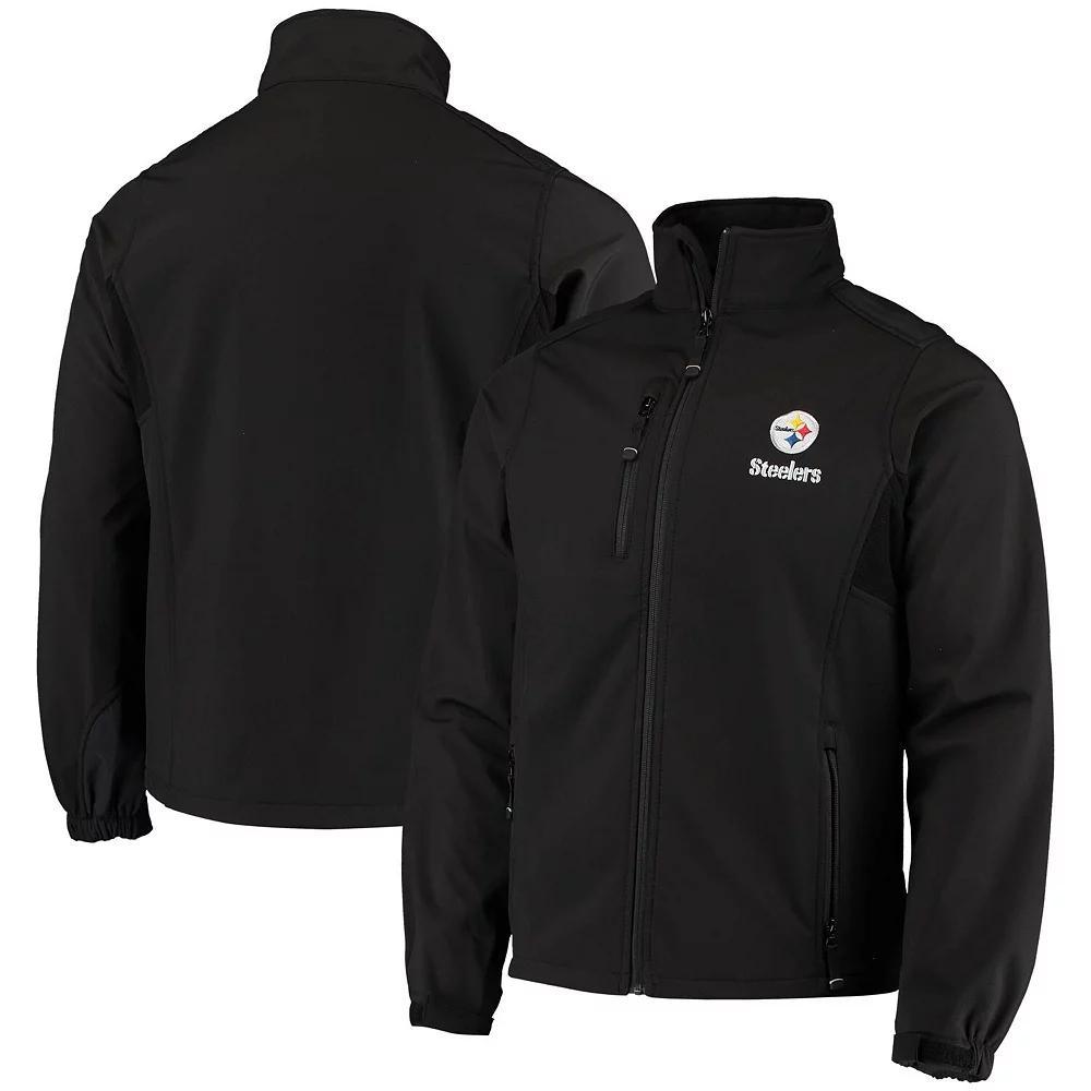 Men's Dunbrooke Black Minnesota Vikings Sonoma Softshell Full-Zip Jacket, Size: Small Product Image