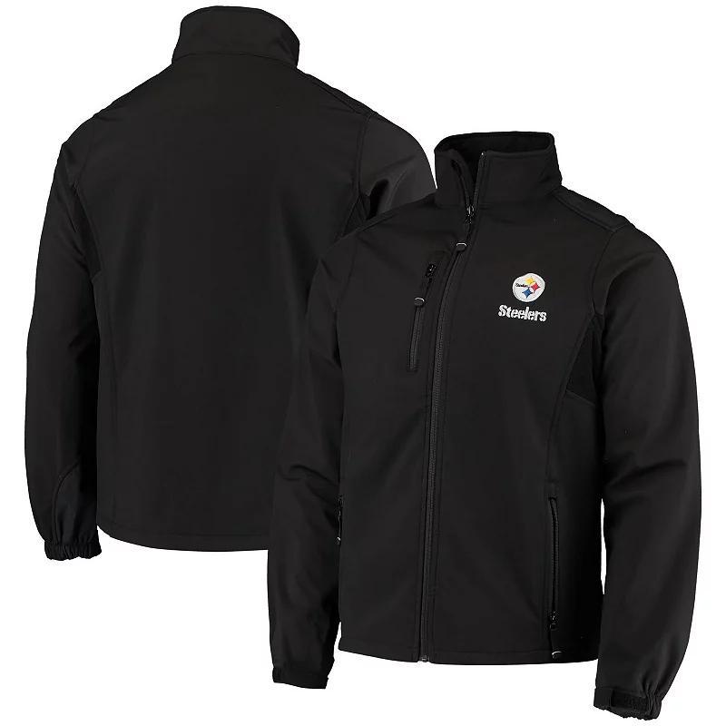 Men's Dunbrooke Black Minnesota Vikings Sonoma Softshell Full-Zip Jacket, Size: Small Product Image