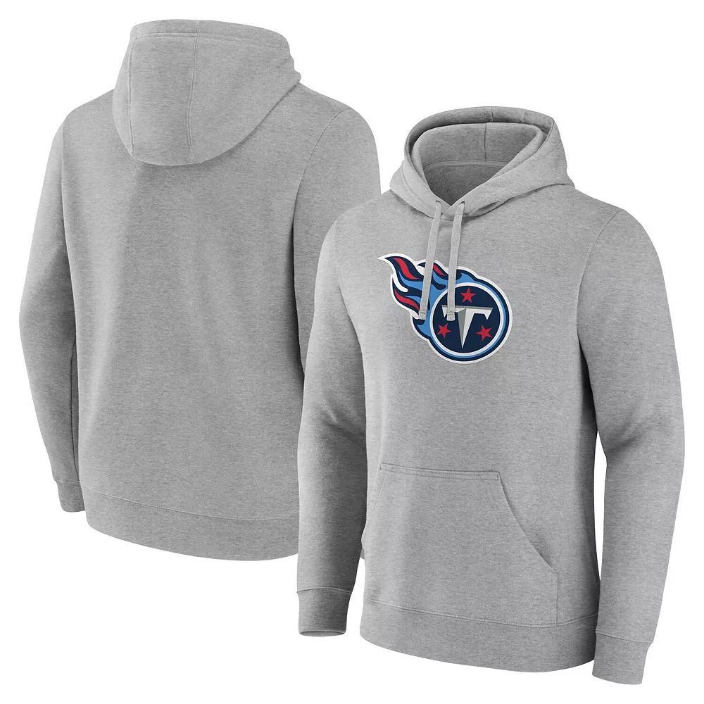 Men's Fanatics Heather Gray New York Jets Deliver Fleece Pullover Hoodie, Size: 5XL, Grey Product Image