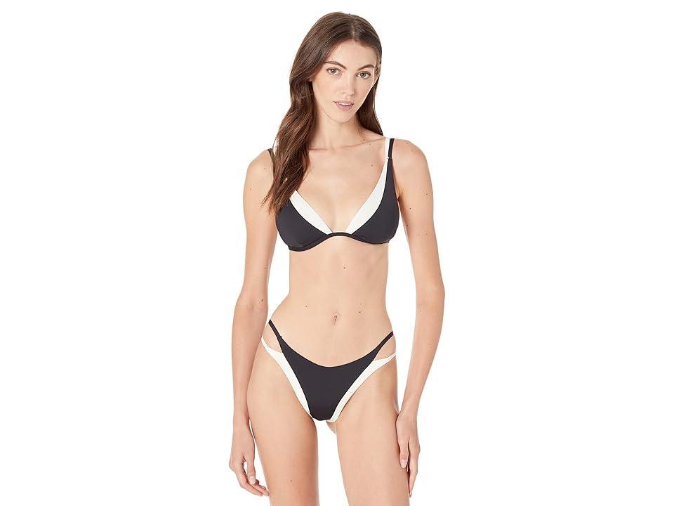 L*Space Finneas Color Block Double Strap Bikini Top Product Image