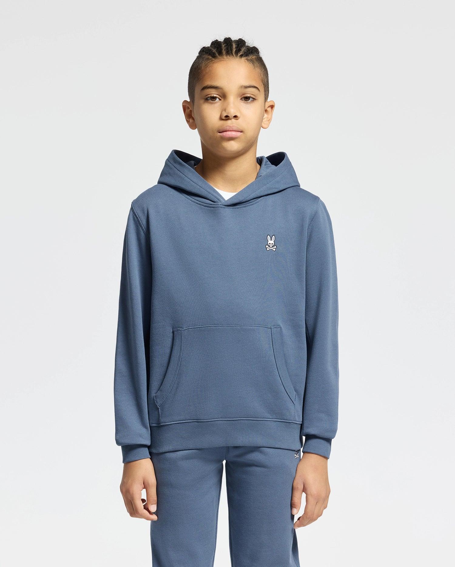 Kids Levy Essential Fleece Hoodie 461 VINTAGE INDIGO / XS/5-6 Product Image