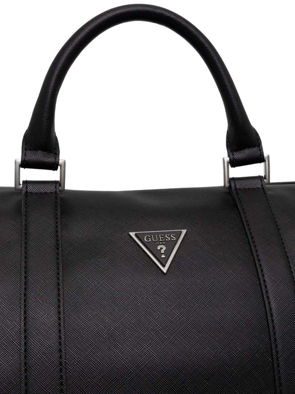 logo-plaque weekender bag Product Image