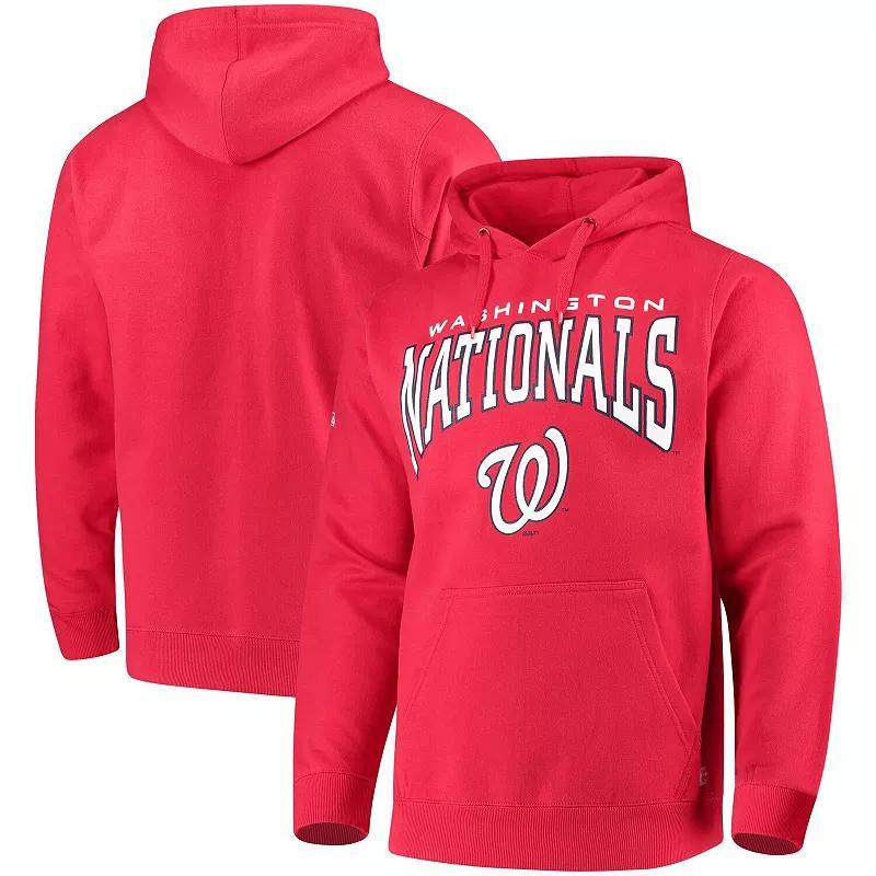 Mens Stitches Washington Nationals Team Pullover Hoodie Product Image