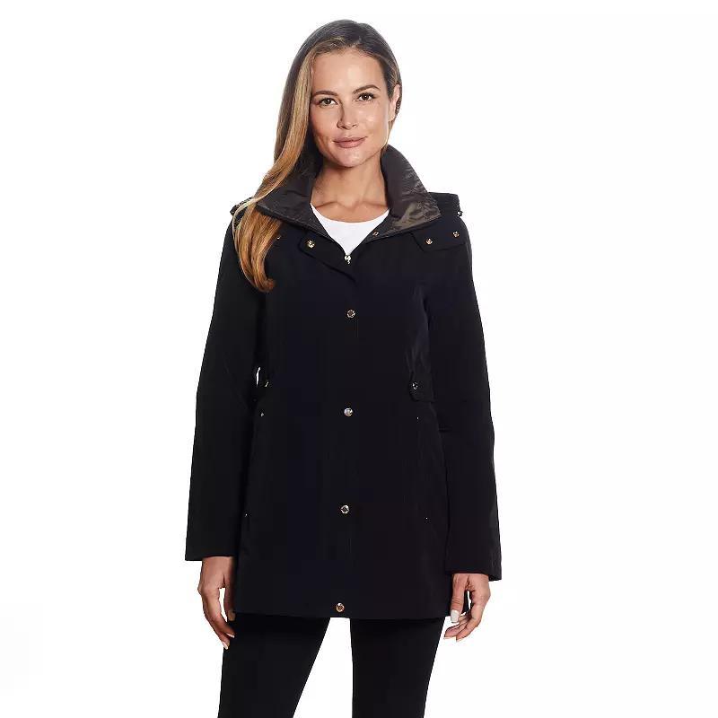 Gallery Womens Hooded Midweight Raincoat Product Image