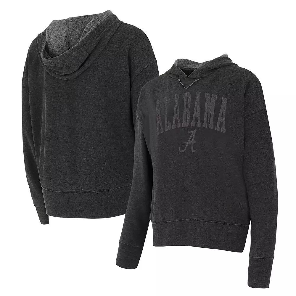 Women's Concepts Sport Charcoal Alabama Crimson Tide Volley Long Sleeve Hoodie T-Shirt, Size: Small Product Image