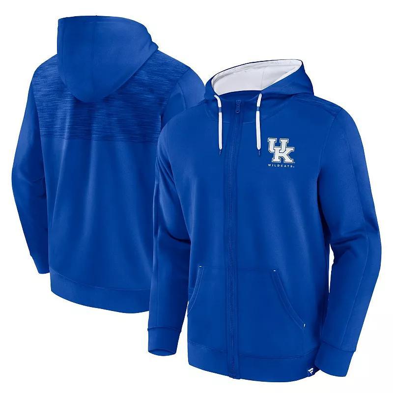 Men's Fanatics Branded Red Wisconsin Badgers Power Index Full-Zip Hoodie, Size: 2XL Product Image