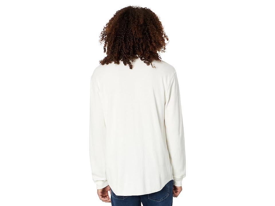 Madewell Thermal Henley Tee (Lighthouse) Men's T Shirt Product Image