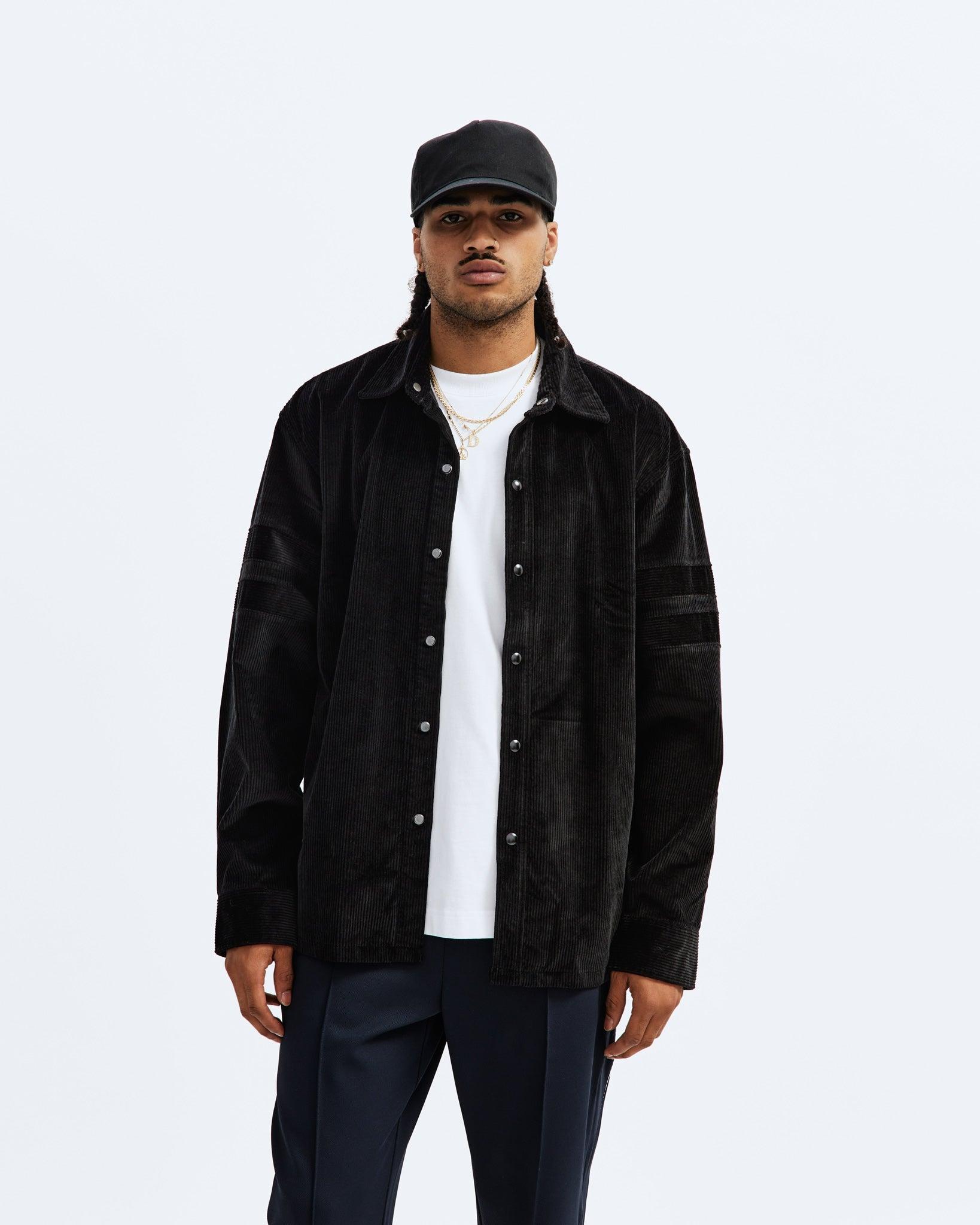 Cotton Corduroy Drill Overshirt Male Product Image