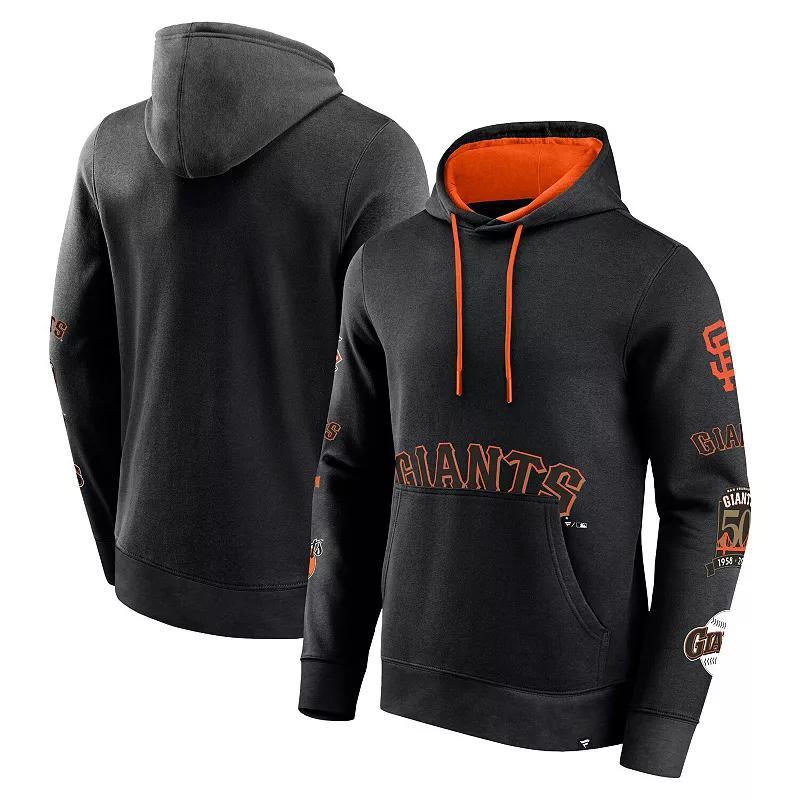 Men's Fanatics Black Chicago White Sox Wild Winner Pullover Hoodie, Size: XL Product Image