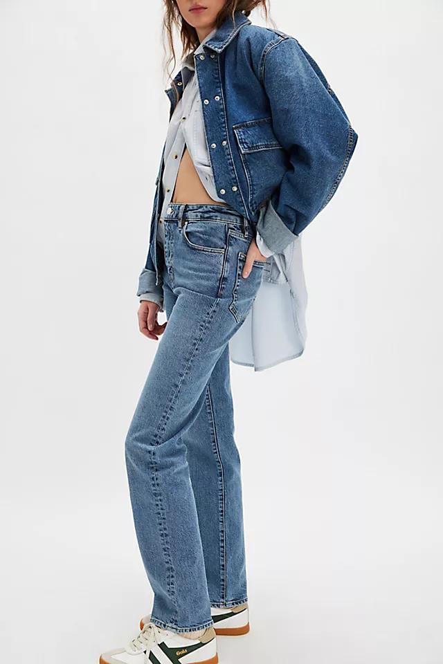 FRAME The Ruler High-Rise Straight Jeans Product Image