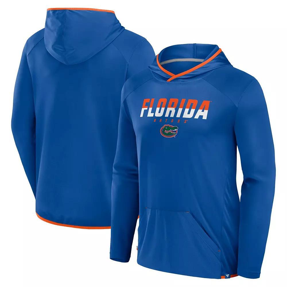 Men's Fanatics Royal/Orange Florida Gators Transitional Hoodie T-Shirt, Size: XL, Blue Product Image