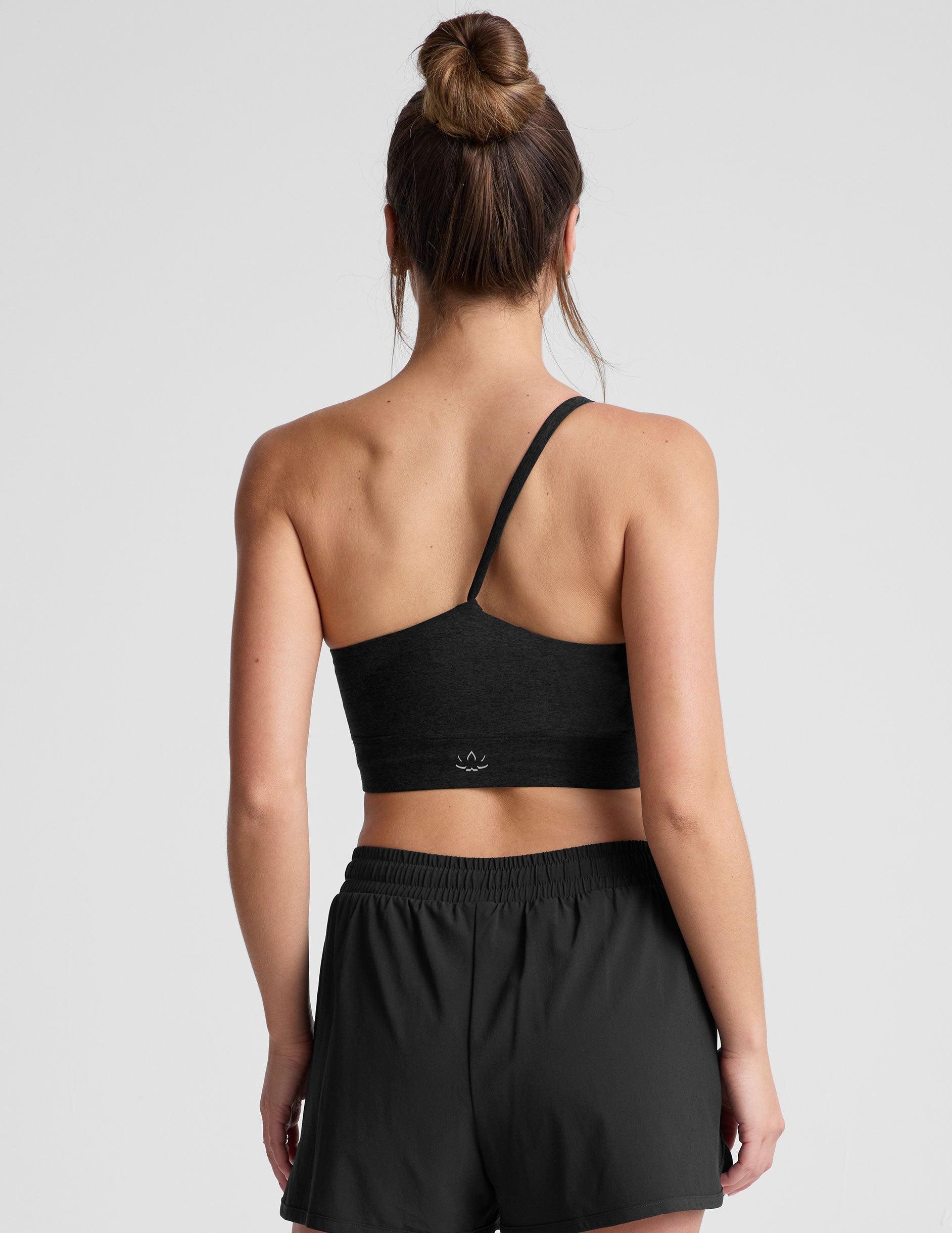 Spacedye One Shoulder Long Line Bra Product Image