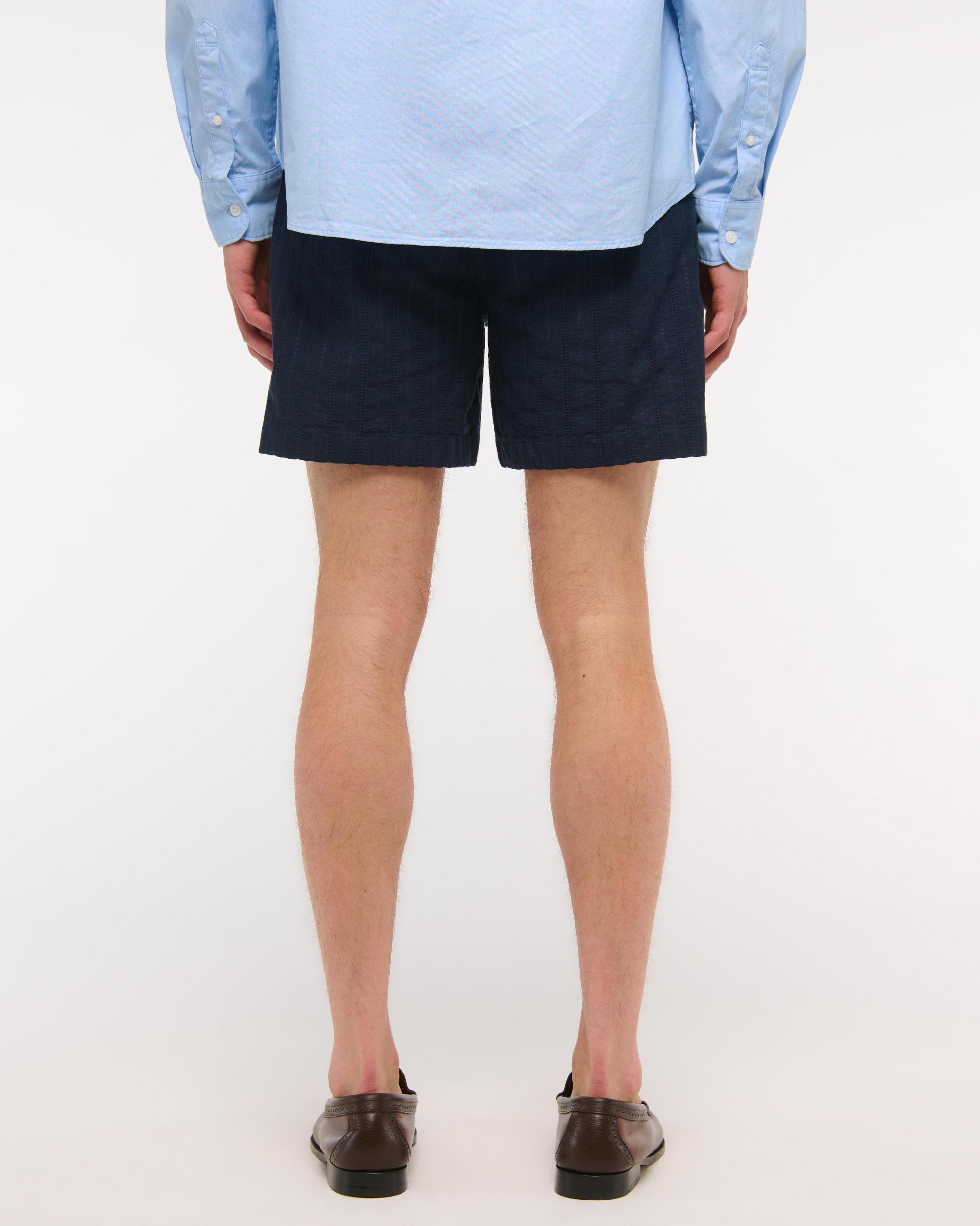 Textured Pull-On Short Product Image