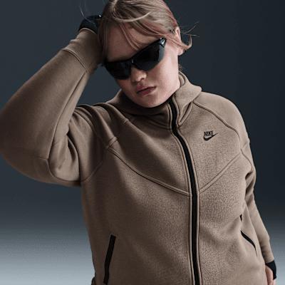 Womens Nike Sportswear Tech Fleece Windrunner Full-Zip Hoodie (Plus Size) Product Image