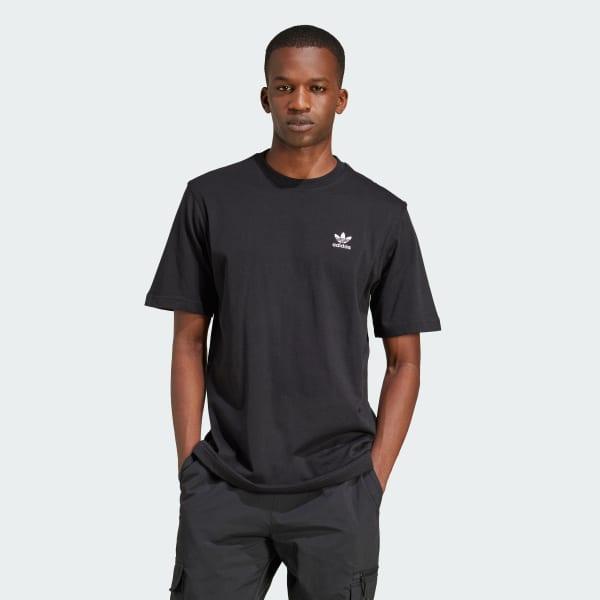 adidas Trefoil Essentials Tee Night Indigo L Mens Product Image