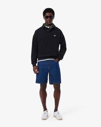 Men's Loose Fit Piqué Sweatshirt Product Image