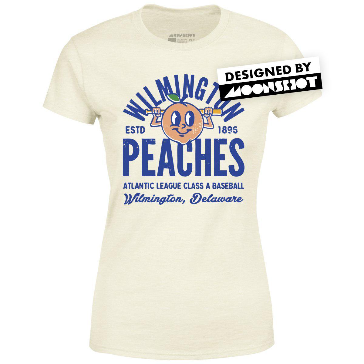 Wilmington Peaches - Delaware - Vintage Defunct Baseball Teams - Women's T-Shirt Female Product Image