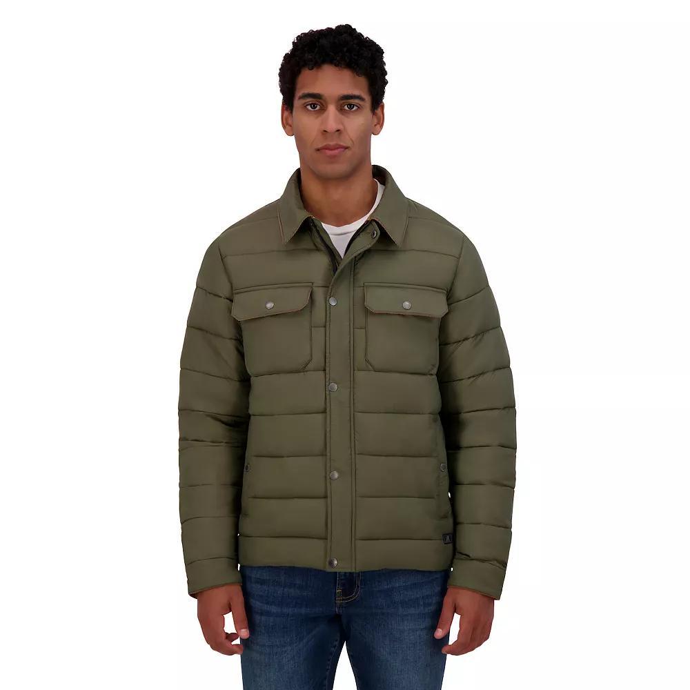 Men's ZeroXposur Quilted Flannel-Lined Jacket, Size: Medium, Blue Product Image