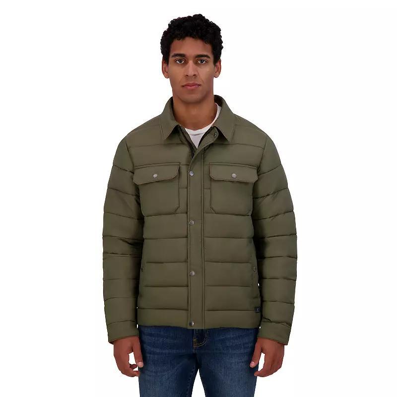 Men's ZeroXposur Quilted Flannel-Lined Jacket, Size: Medium, Blue Product Image
