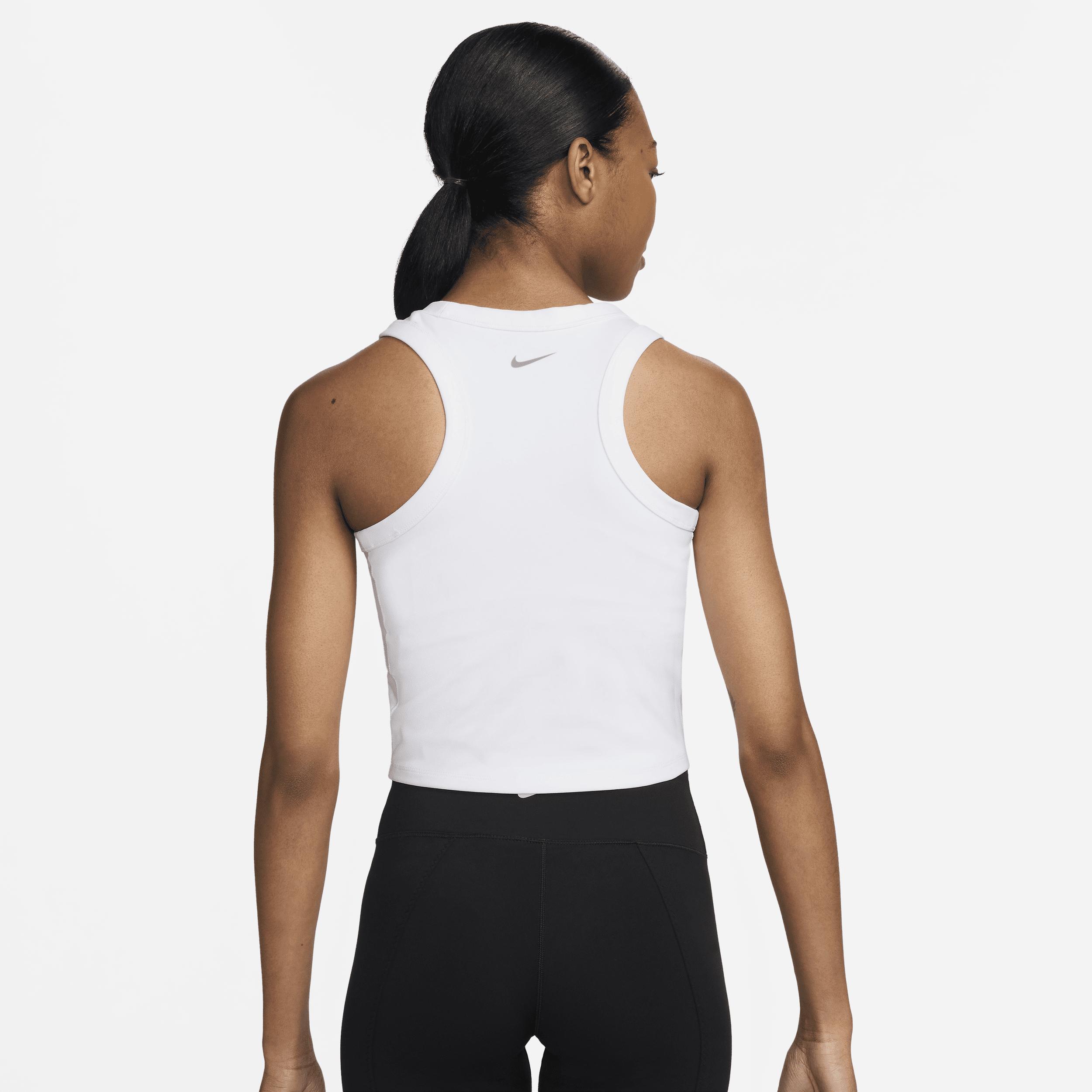 Nike Women's One Fitted Dri-FIT Cropped Tank Top Product Image